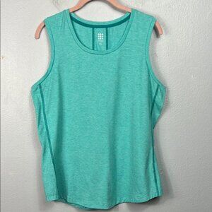 Title Nine Teal Blue Tank Top XL